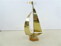 14" Tall Sailboat Statue