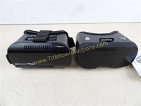 Lot of 2 VR Headsets 1 With Remote