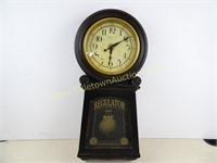 Regulator Pendulum Battery Powered Clock 23" x
