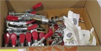Box lot - Misc. machining clamps