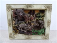 Bear Family Battery Operated Decoration Not