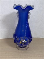 Blue Glass Vase