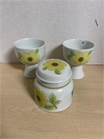 Set Of Royal Doulton Stoneware ‘ Summer Days ‘ -