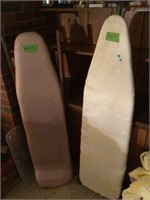 two ironing boards