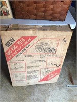 bicycle back rack in box