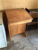 Had crafted child desk