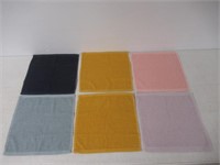 (6) 13 x 13 inches SALT Quick Dry Washcloth