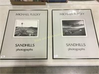Michael Flecky sand hill framed photographs