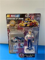 NASCAR mark martin card, figure, car & stand