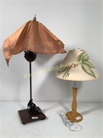 Table lamps with shades