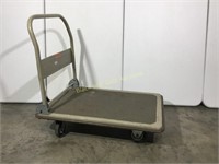 Platform rolling utility cart