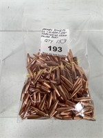 Hornady bullets 22 cal. 60gr. HP qty 153
