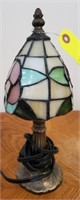 12” STAINED GLASS TIFFANY STYLE MINI LAMP