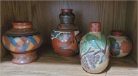 CENTRAL AMERICAN POTTERY PCS 7”