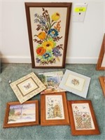 FRAMED NEEDLEPOINT COLLECTION