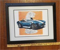 Classic Car Water Colors by James Walker
