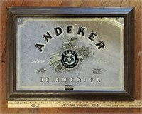 Andeker Mirror Beer Sign