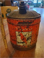 Vintage Cardinal Oil Can