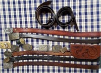 Leather Belts and Buckles