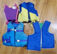 Assorted Life Jackets