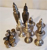 Sterling Silver Salt & Pepper Shakers