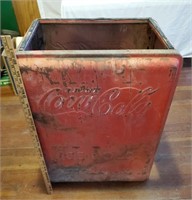 Vintage Coca Cola Cooler Section
