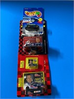 Lot of collectible race cars