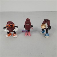 1987-88 California Raisins Hard Rubber Figurines