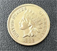1882 Indian Head Penny Coin
