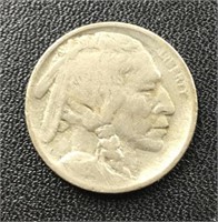 1913 Type 1 Buffalo Nickel Coin