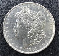 1886 Morgan Silver Dollar Coin