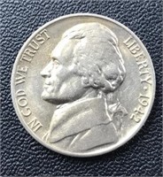 1942-D Jefferson Nickel Coin