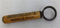 Rare Clarksville Liquor Company Corkscrew