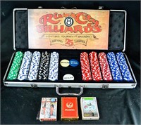 CLAY POKER CHIPS SET & MORE