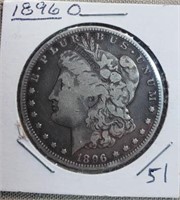 1896O Morgan Dollar
