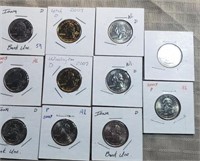 11 Various State Quarters