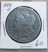 1881S Morgan Dollar