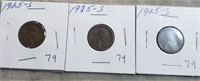 3-1925S  Wheat Cents