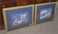 (2) Framed Joey Evans Prints