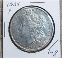 1884P Morgan Dollar