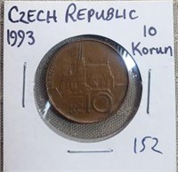 1993 Czech Republic 10 Korun