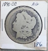1890CC Morgan Dollar AG