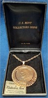 11 - US MINT COLLECTOR COIN PENDANT NECKLACE