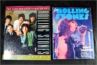 ROLLING STONES HARD COVER BOOKS