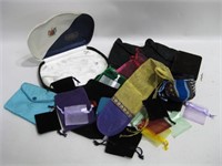Assorted Jewelry Pouches, Bags & Boxes