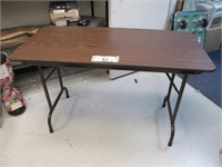 Local P/U Only Collapsible 4'x'2' Folding Table -