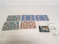 Lot of Foreign Coins & Foreign Coin Sets -
