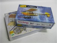 Two NIB Plastic Model Airplane Kits