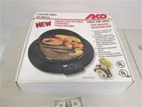 Ako Table Top Grill in Box - Powers On - Not