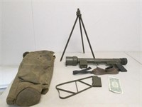 Vintage Military GI Signal Gun w/ Case &